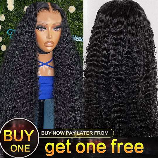 Wear & Go Glueless Deep Wave 5x5 Lace Wig Beginner Friendly (buy one get one free) ZSFOQQ HAIR