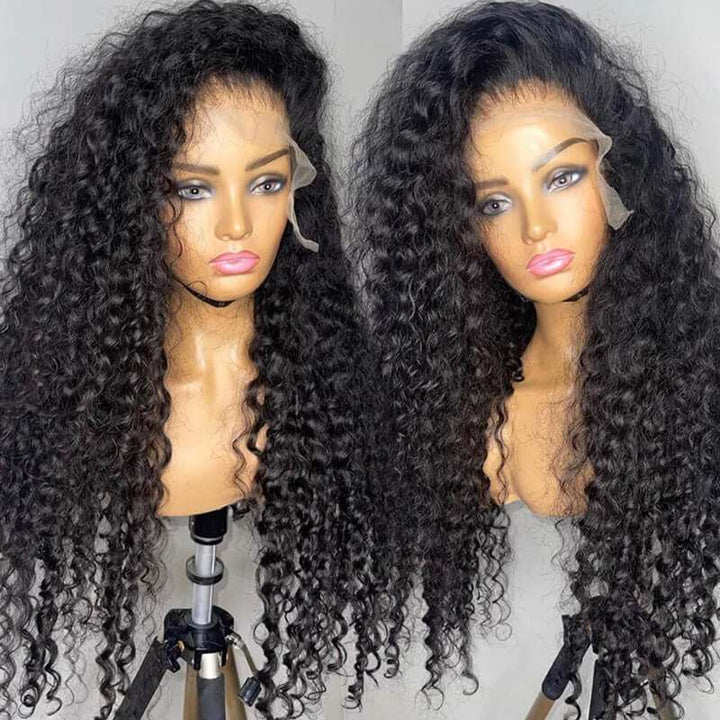 ZSFOQQ Affordable & Beginner Friendly Deep Wave 13x4 Lace Frontal Wig| Best Seller.