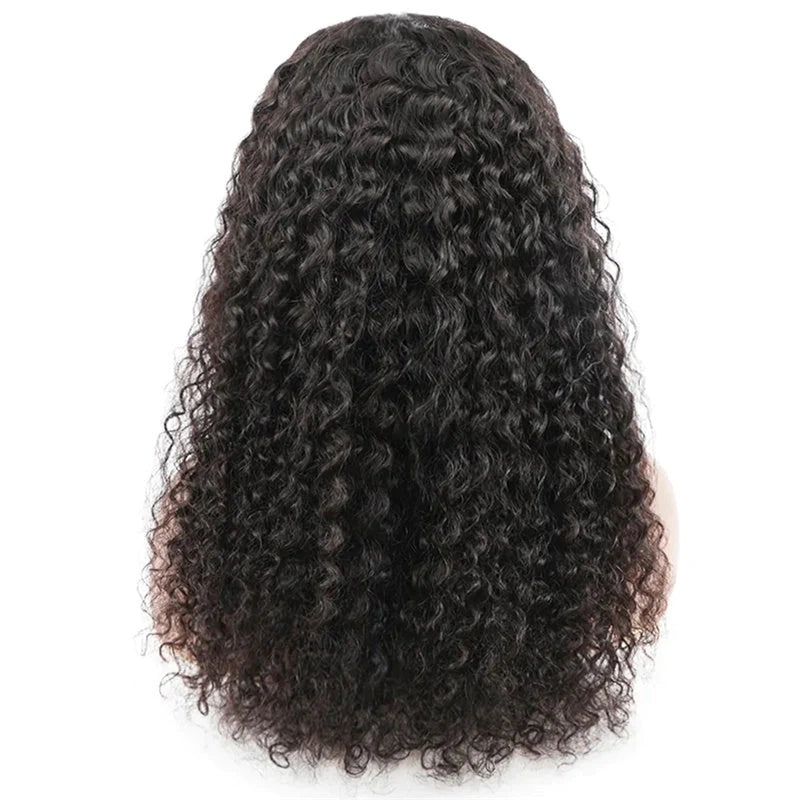 ZSFOQQ Breathable & Affordable Water Wave Wear Go Glueless Human Hair Wig 4x4 5x5 13x4 Pre Cut L ace Frontal Wig Bleached Knots Pre Plucked Hairline.