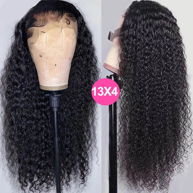 ZSFOQQ Super Affordable Curly Wig Most Natural Lace Frontal Wig| Vacation Choice.