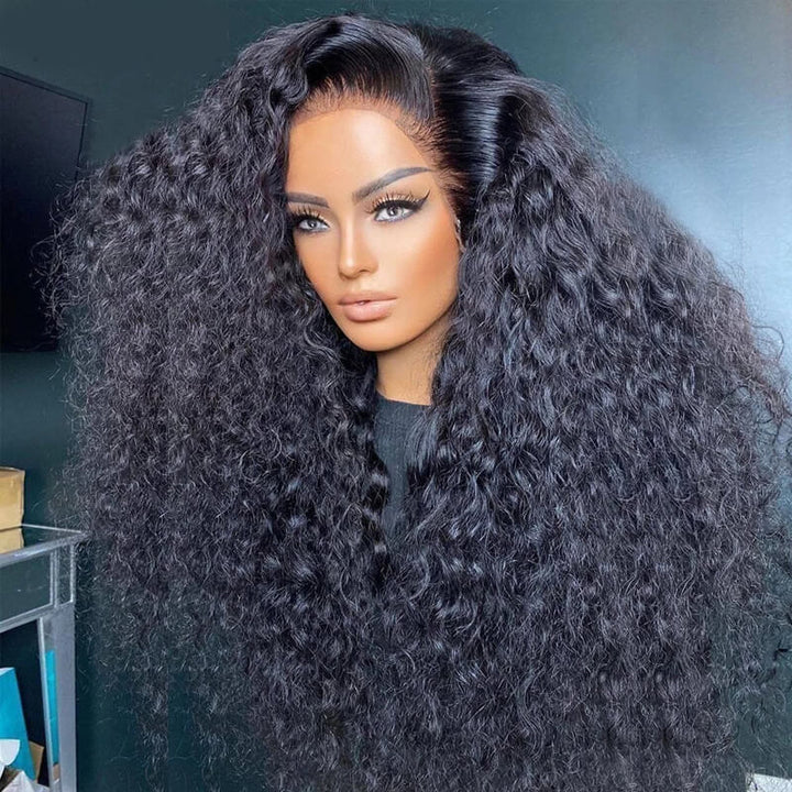 ZSFOQQ Super Affordable Curly Wig Most Natural Lace Frontal Wig| Vacation Choice.