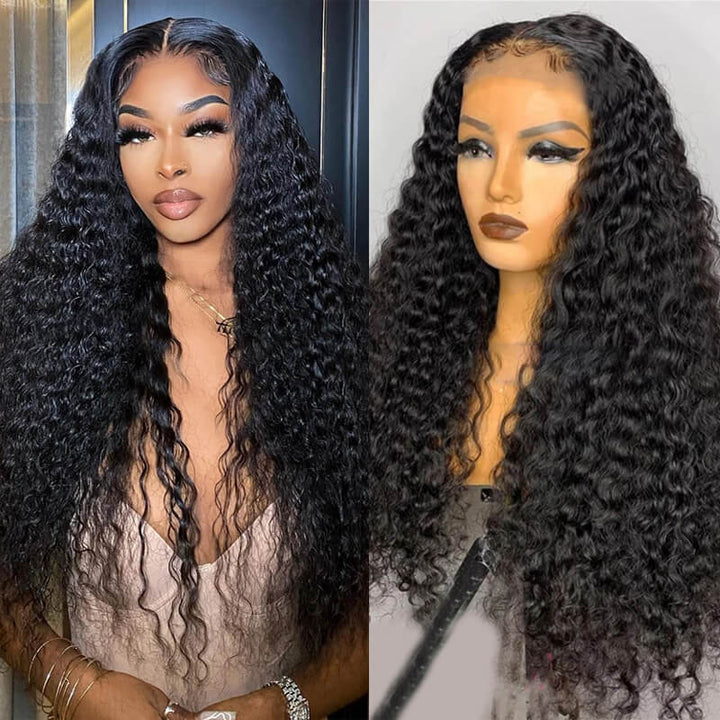 ZSFOQQ Super Affordable Curly Wig Most Natural Lace Frontal Wig| Vacation Choice.