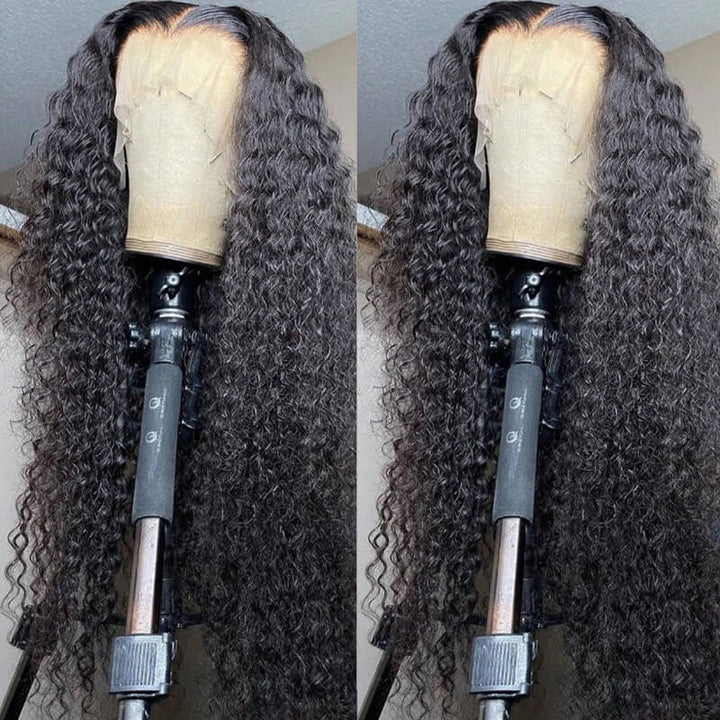 ZSFOQQ Super Affordable Curly Wig Most Natural Lace Frontal Wig| Vacation Choice.